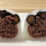 うばがもちや - 塩豆大福、断面！