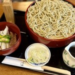 そば会席 立会川 吉田家 - 鴨せいろ