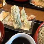 そば会席 立会川 吉田家 - 天ぷら
