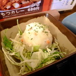串酒場チチカブ - ランチ：ぶた重：680円(サラダ・味噌汁付き)(’14.02月)