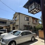 そば会席 立会川 吉田家 - 外観④　駐車場