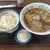 満腹食堂 - 料理写真:ラーメン小ライス
