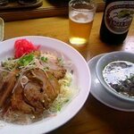 正龍 - チャーシュー丼