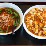 Fuumi Teishokuya - 台湾ラーメン＋麻婆飯普通サイズ