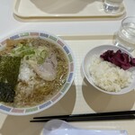 Tokkyochou Daini Shokudou Aburasoba Nagatomo Shokudou - 限定麺（八王子ラーメン）大盛＋ライス@750円