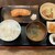 和可奈 - 料理写真:鮭塩焼定食+納豆