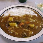 カレーショップキング - ビーフカレー野菜トッピング大盛り辛口880円