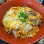 めし処　壬屋 - 炭火炙り親子丼(アップ)