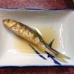 すし豊 - モロコ　本日の最美味！太刀魚あらからのダシは最高級＼(◎o◎)／‎2014‎年‎2‎月‎22‎日(土)‏‎17時半　岡山から昭和町駅集合で2名予約