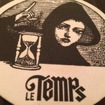 Le Temps - オリジナルのコースター