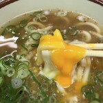 Matsuya - 黄身を纏ったうどん