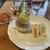 アフタヌーンティー・ティールーム - 料理写真:食べたかったメロンづくしのスイーツプレート（メロンのフルーツサンド＆パフェ）