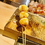 焼き鳥 こと - うずら半熟