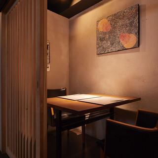 ２名様用格子戸の半個室