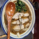 烈志笑魚油 麺香房 三く - 