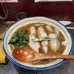 烈志笑魚油 麺香房 三く - 