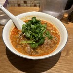 Renge no Gotoku - 排骨担々麺　トッピングパクチー