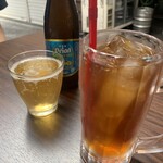 Tsukiji Otoko Maezushi - 烏龍茶とオリオンビール　ノンアル