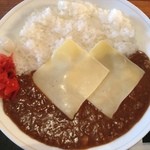 獅子吼高原ふれあい館 - チーズカレー