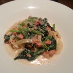 タイーム - ２０１３・１１・１０　サーモンパスタ