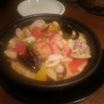 タイーム - ２０１４・１・２　魚介のパエリア