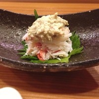 鮨 志の助 - カニと蟹味噌 
                絶品！