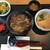 道の駅 妹子の郷 - 料理写真:近江牛丼ランチ+うどん