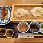 寛文五年堂 - 生麺・乾麺味比べ(比内地鶏の串焼きセット)