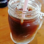 Hawaiian Cafe & Resutaurant Merengue Makana - アイスアーモンドミルクオレ