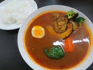 Supu Kare Mun Sanjuu Roku - チキンカレー+ブロッコリー(1000円)