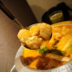 Ebisu Fujiya - 旨辛味噌もつ鍋、スープ飲み干すくらい美味しい！