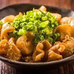 chicken skin ponzu sauce