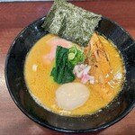 麺屋 七利屋 - 味玉濃厚鶏そば ¥950