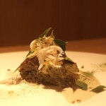 RISTORANTE IL NODO - 春キャベツ ジャガイモ 材木座海岸もんざ丸のシラス 発酵アップ