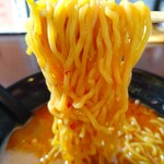 Ramen Ken Shou - 麺のアップ