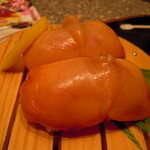 回転割烹 寿司御殿 - 赤貝の握り