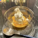 Relevé dessert - 宮崎マンゴーにミックスハーブのアイス