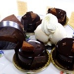 なかたに亭 - ケーキ達７個と豪華(’14.03月にて)