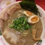 ラーメンたんろん - 鶏骨ラーメン+おすすめトッピング(2014/3)