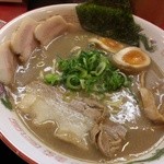 ラーメンたんろん - 鶏骨ラーメン+おすすめトッピング(2014/3)