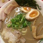 ラーメンたんろん - 鶏骨ラーメン+おすすめトッピング(2014/3)