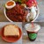 Rhum06 - 料理写真:TODAY'S Curry lunch + Set drink・ラムバターパウンド・アイスコーヒー