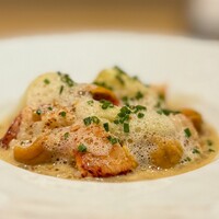 フィエルテ - 前菜 ーオマール海老・押し麦・ウニ