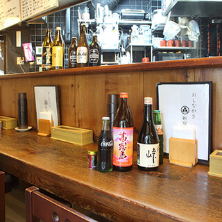 [Bottles can be kept] Various types of beer, sake, and even "soba shochu" ◎