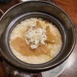 Ke mosei - フカヒレ、蟹、雲丹入り炊き込みご飯