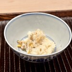 緒方 - 新生姜と浅利の炊き込みご飯