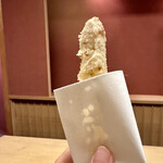 緒方 - ホワイトアスパラのフライ