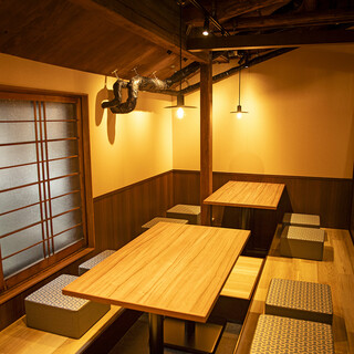 個室＆大人数向け半個室席完備！宴会や接待にぴったり♪♪