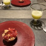 現代茶寮 銀座風月堂 - フランボワーズのタルト