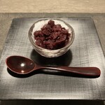 現代茶寮 銀座風月堂 - グリューワインのシャーベット